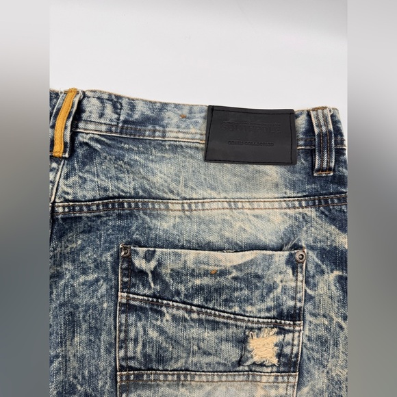 South Pole Ripped Jeans 38/30 - Picture 7 of 11